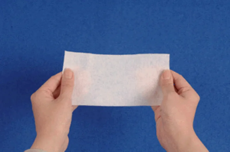 Fully elastic nonwoven