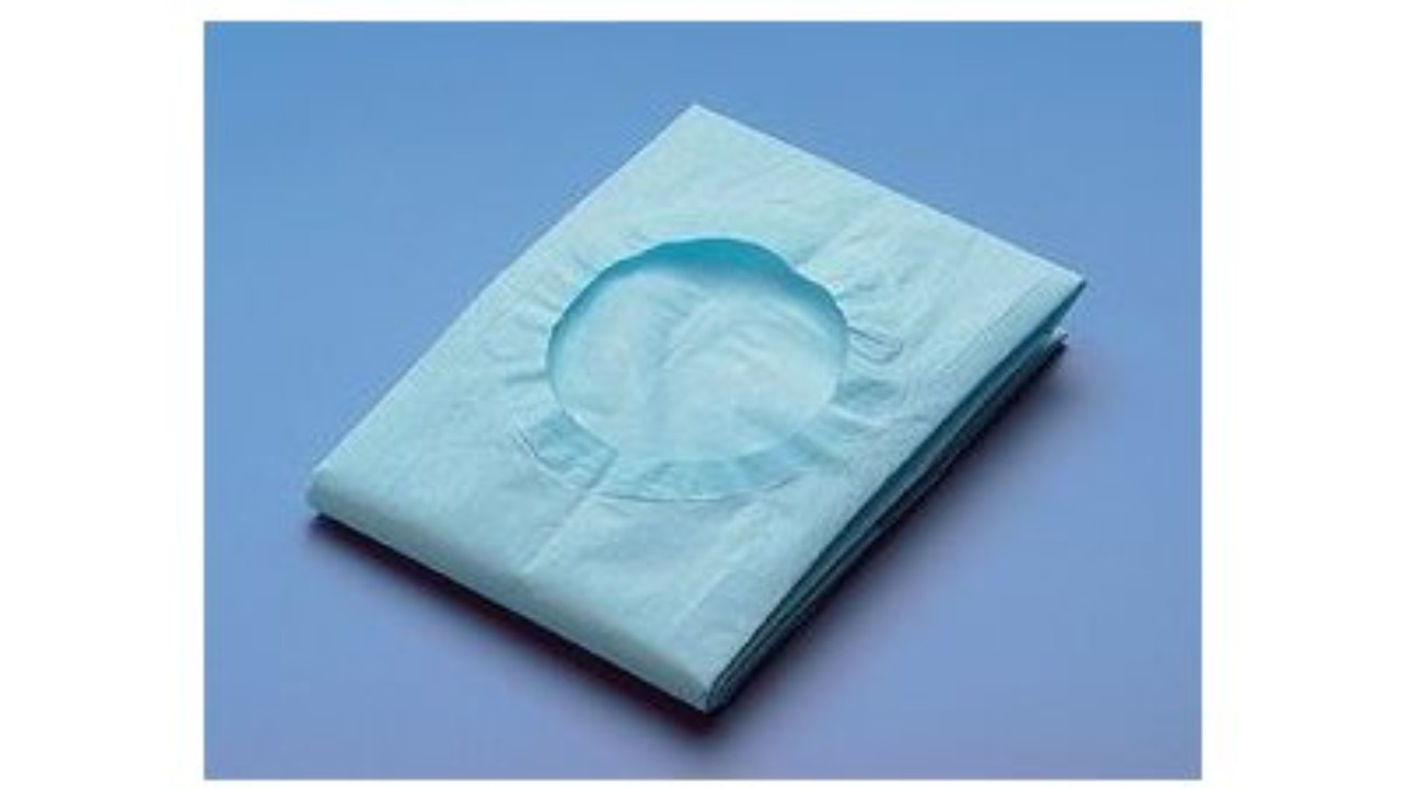 Poly Tissue Fenestrated Utility Drape
